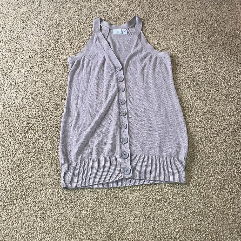 Sleeveless Cardigan